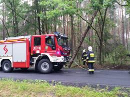 Ponad 100 interwencji straży w regionie w związku z sytuacją pogodową
