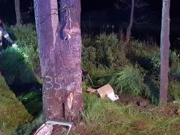 Wypadek na drodze krajowej nr 11 w powiecie kluczborskim