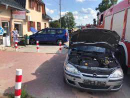 Utrudnienia na trasie Opole-Prudnik po zderzeniu 3 pojazdów w Górkach