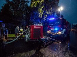Służby ratunkowe podsumowały piątkowe działania w związku z burzą i deszczem