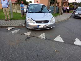 Trzy auta zderzyły się w Przysieczy