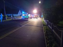 Wypadek w Brynicy. Młody mężczyzna pijany i bez uprawnień