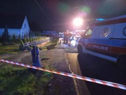 Wypadek w Brynicy. Młody mężczyzna pijany i bez uprawnień