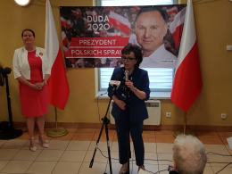Marszałek Sejmu na Opolszczyźnie przekonywała do wzięcia udziału w wyborach