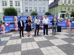 Prezydent Gdańska, Sopotu oraz senator Piotr Adamowicz z poparciem dla Rafała Trzaskowskiego