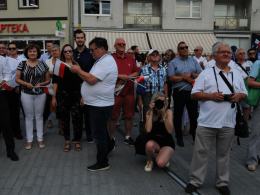 Na Placu Wolności odbył się więc poparcia dla Rafała Trzaskowskiego