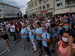 Na Placu Wolności odbył się więc poparcia dla Rafała Trzaskowskiego