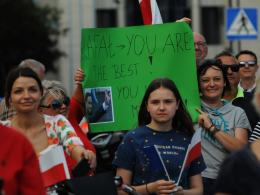 Na Placu Wolności odbył się więc poparcia dla Rafała Trzaskowskiego