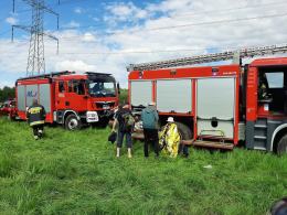 Wypadek na spływie kajakowym w Komornikach. Uczestnicy wpadli do wody