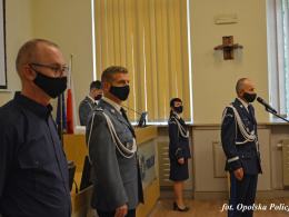21 nowych policjantów ślubowało na sztandar