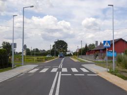 Wielka feta na otwarcie nowej drogi przez Narok w gminie Dąbrowa