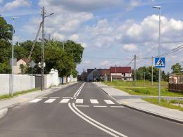 Wielka feta na otwarcie nowej drogi przez Narok w gminie Dąbrowa