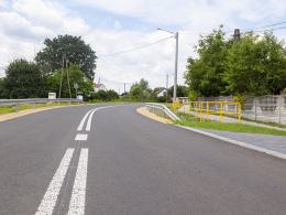 Wielka feta na otwarcie nowej drogi przez Narok w gminie Dąbrowa