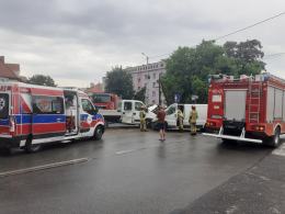 Wypadek w Lewinie Brzeskim. Są ranni