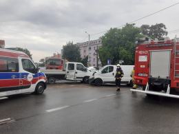 Wypadek w Lewinie Brzeskim. Są ranni
