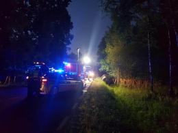 Groźny wypadek na trasie Zawadzkie - Strzelce Opolskie