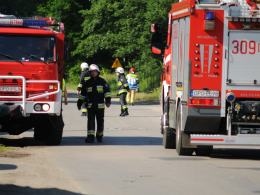 Schodnia: Operator koparki uszkodził rurę gazociągu. Ewakuowano blisko 140 osób