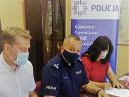 Samoobsługowy alkomat w krapkowickiej jednostce