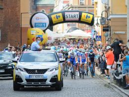 Drugi etap 77. Tour de Pologne wystartował z opolskiego Rynku