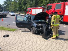 Wypadek w Opolu - Chmielowicach. Lądował śmigłowiec LPR