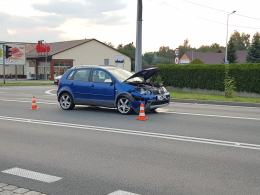 Zderzenie pojazdów w Chrząstowicach