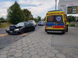 Zderzenie pojazdów na Księdza Jerzego Popiełuszki w Opolu