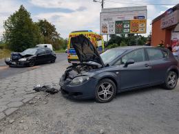 Zderzenie pojazdów na Księdza Jerzego Popiełuszki w Opolu