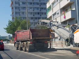 Utrudnienia na moście Sybiraków