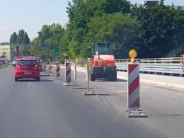 Utrudnienia na moście Sybiraków
