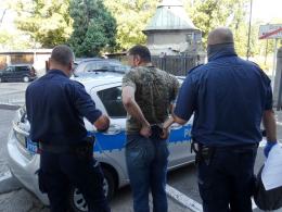 36-letni seryjny podpalacz w rękach policji