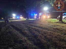 3 osoby poszkodowane w wypadku w Gorzowie Śląskim