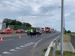 Wypadek na obwodnicy Opola
