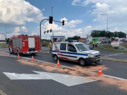 Wypadek na obwodnicy Opola