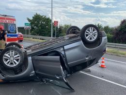 Wypadek na obwodnicy Opola