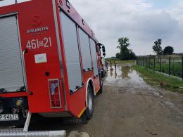 Strażacy usuwają skutki nawałnic, które przeszły przez Opolszczyznę