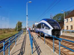 Pożar w pociągu intercity na stacji w Pludrach. Ewakuowano podróżnych