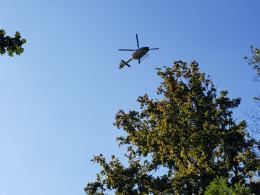 Wypadek na DK 94 na wysokości Falmirowic. Lądował LPR
