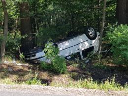 Wypadek na DK 94 na wysokości Falmirowic. Lądował LPR