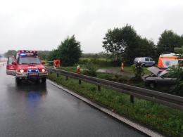 Jedna osoba została ranna po wypadku w Grodźcu