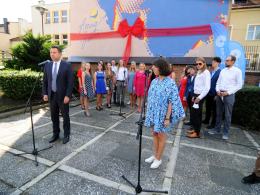 Mural Anny Jantar oficjalnie odsłonięty. W uroczystościach uczestniczyła Natalia Kukulska