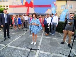 Mural Anny Jantar oficjalnie odsłonięty. W uroczystościach uczestniczyła Natalia Kukulska