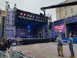 Strefa widza 57. KFPP na rynku gotowa. Dziś pierwsze koncerty