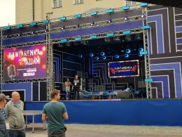 Strefa widza 57. KFPP na rynku gotowa. Dziś pierwsze koncerty