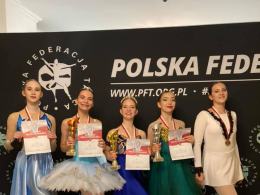 Tancerki z Akademii Tańca RAMADA wracają z 35 medalami Mistrzostw Polski