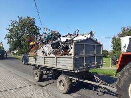 Blisko 5,5 tony metalu uzbierali strażacy ochotnicy z Raszowej. Będzie remont