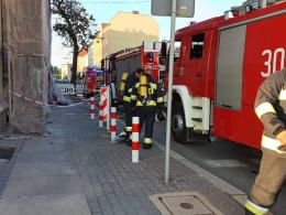 Pożar mieszkania w kamienicy na Armii Krajowej w Opolu