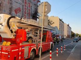 Pożar mieszkania w kamienicy na Armii Krajowej w Opolu