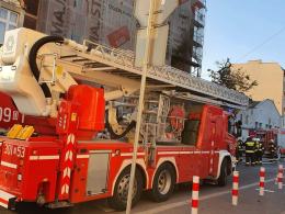 Pożar mieszkania w kamienicy na Armii Krajowej w Opolu