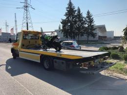Kierowca motocykla ranny w zdarzeniu drogowym na terenie Opola