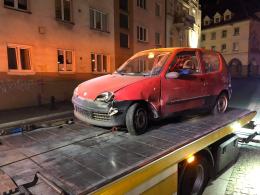 Jazda pijanego kierowcy zakończona na Piastowskiej w Opolu